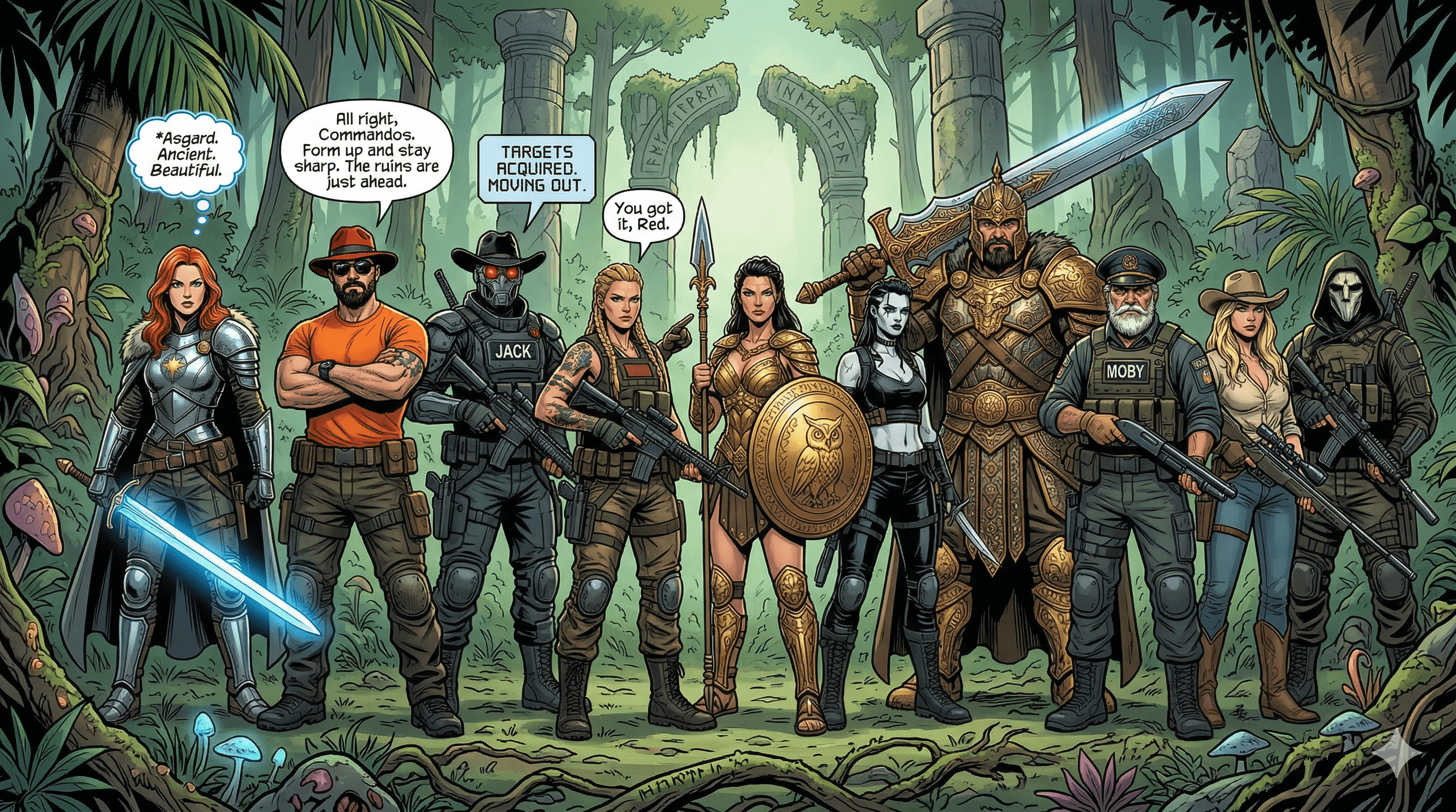Docker Commandos: Asgard Mission