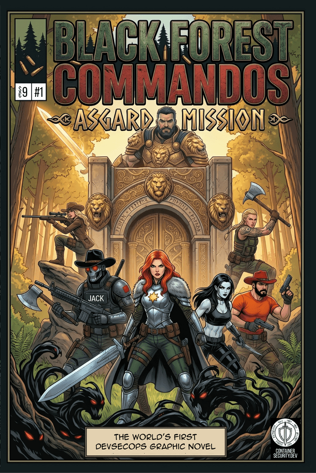 Black Forest Commandos book cover