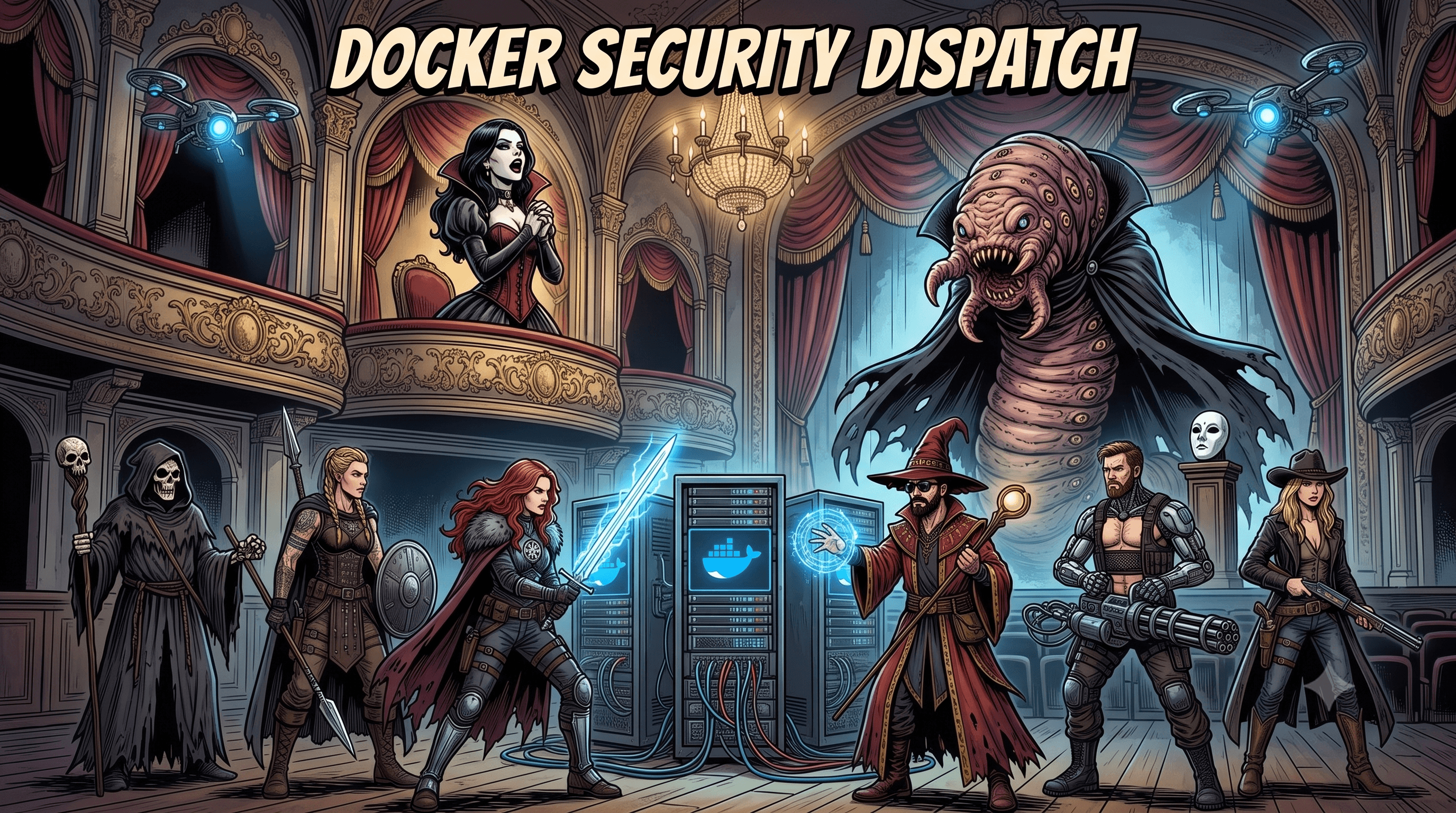 Docker Security Dispatch — Issue 4: Miasma, Phantom Gyp, and AI Routing 🪱️